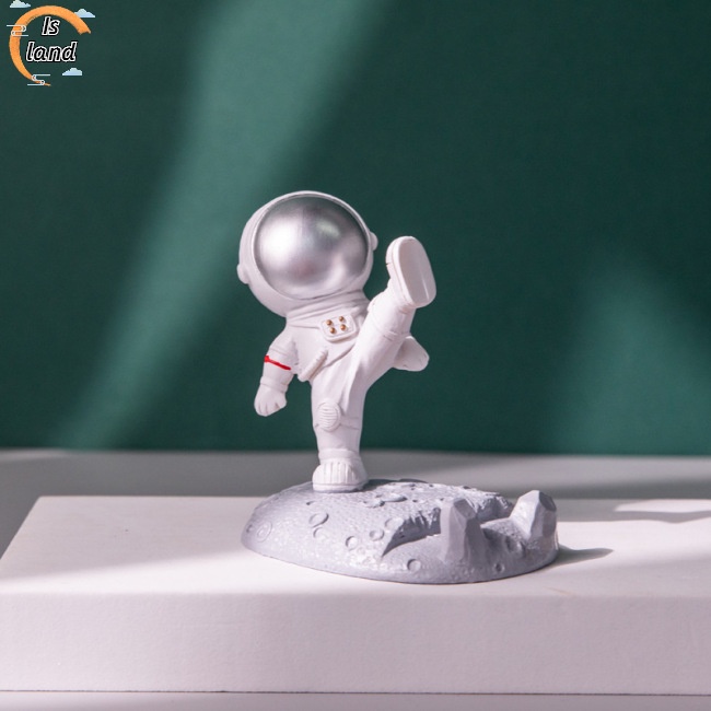 Giá Đỡ Điện Thoại / Máy Tính Bảng Bằng Resin Chống Trượt Hình Phi Hành Gia