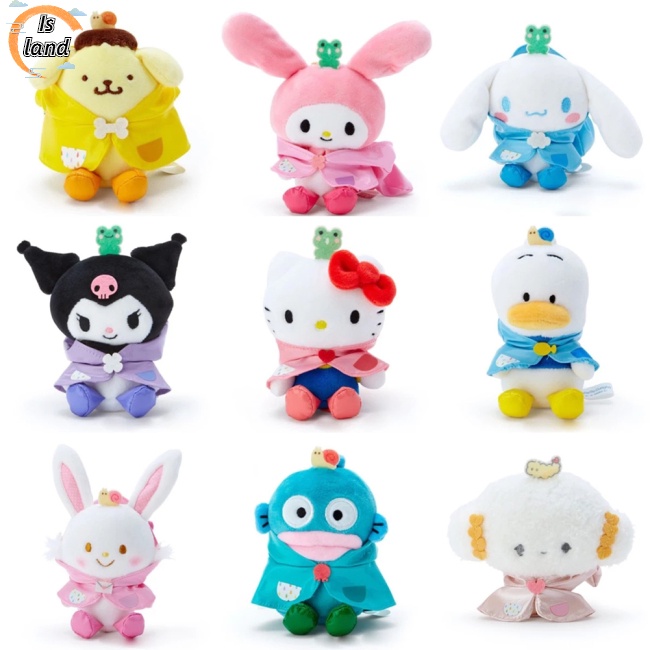 Thú Nhồi Bông Hình Nhân Vật Hoạt Hình Sanrio 10cm