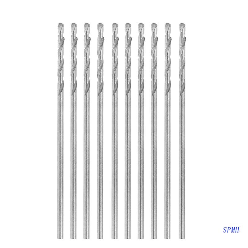 Bộ 10 Mũi Khoan Xoắn HSS 1.0mm Đa Năng