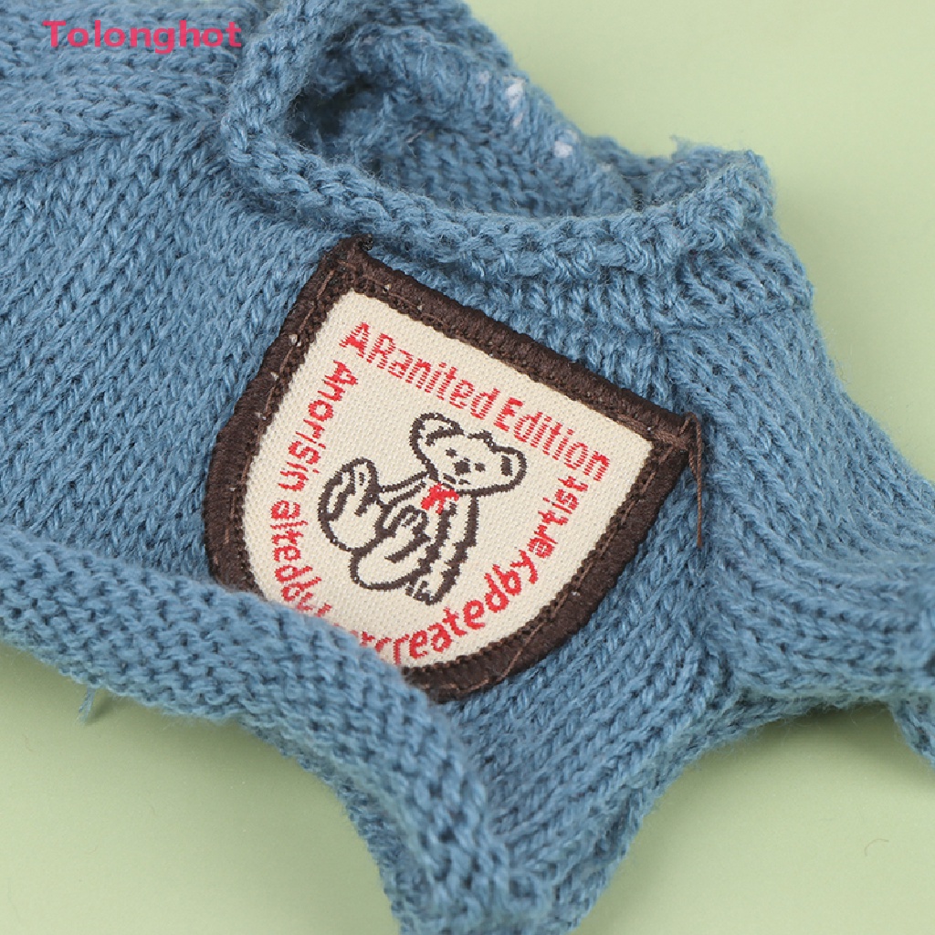 Bộ Quần Áo Sweater Dễ Thương Cho Búp Bê 20cm