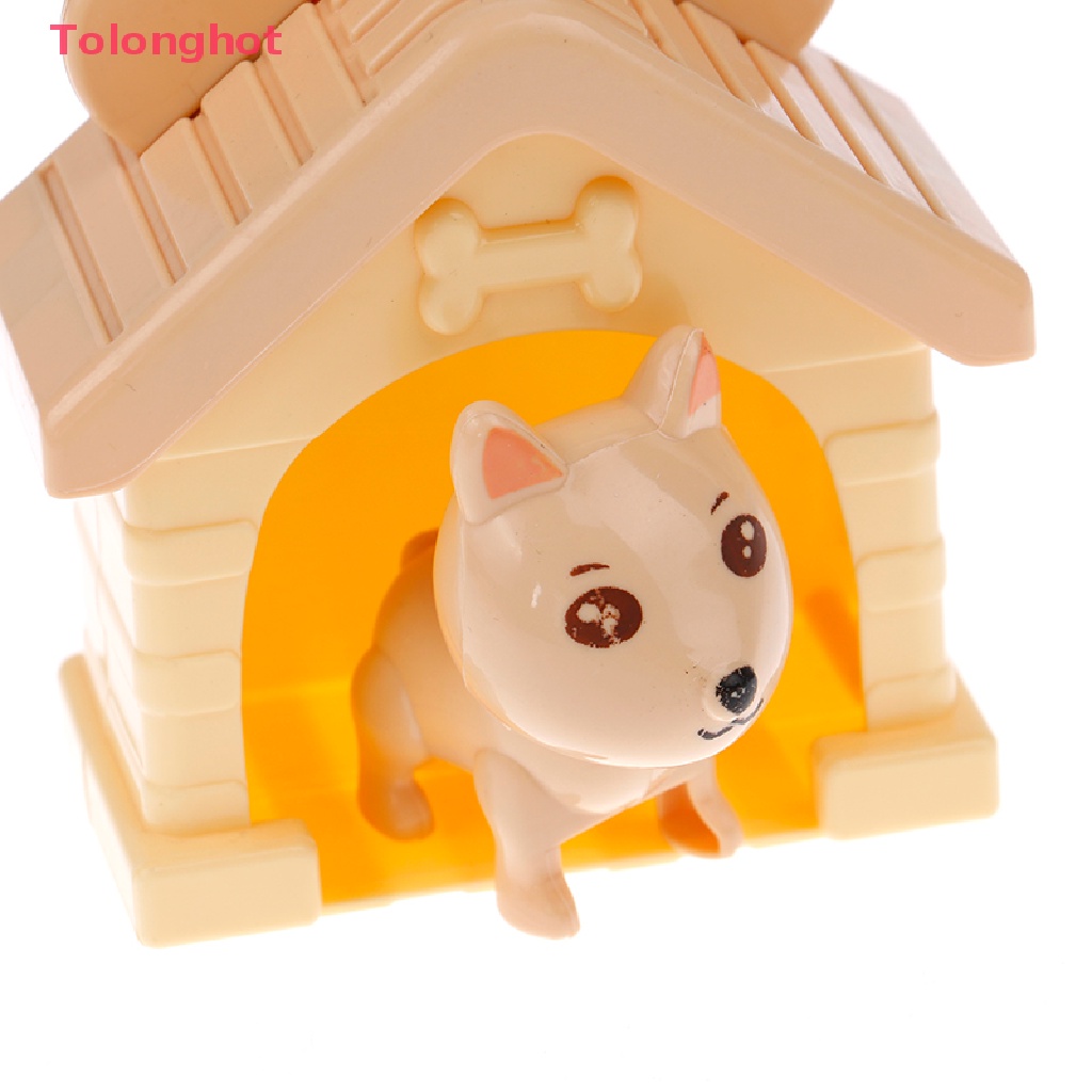 1 Bộ Nhà Búp Bê kennel Đáng Yêu Cho Thú Cưng