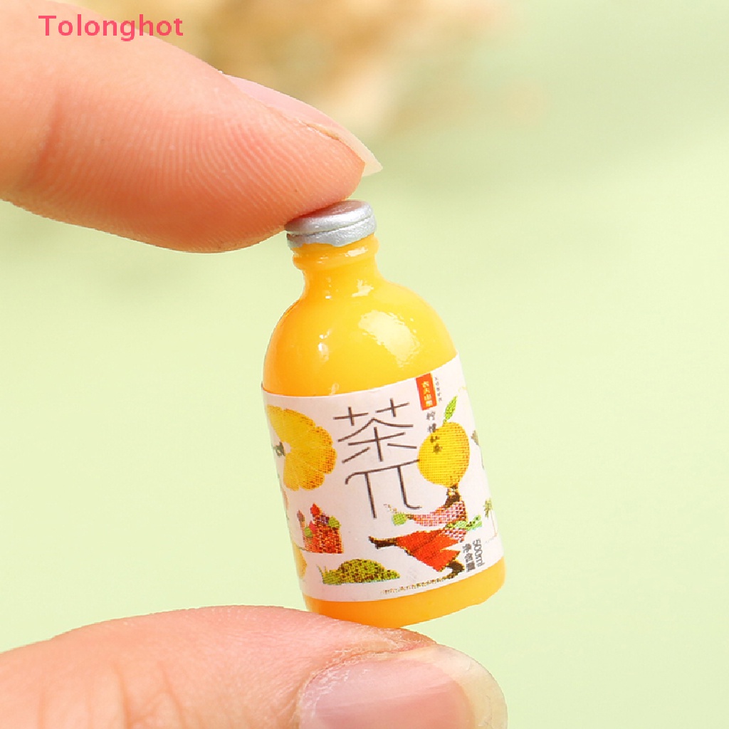 Set 10 Chai Nước Ép 1 / 12 Dùng Trang Trí Nhà Búp Bê