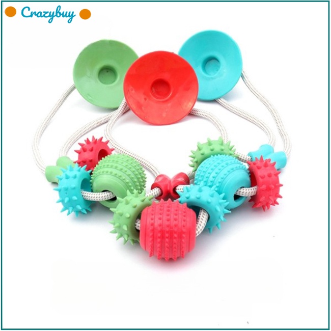 Cr Đồ Chơi Dây Kéo Đàn Hồi Chống Cắn Làm Sạch Răng Cho Thú Cưng