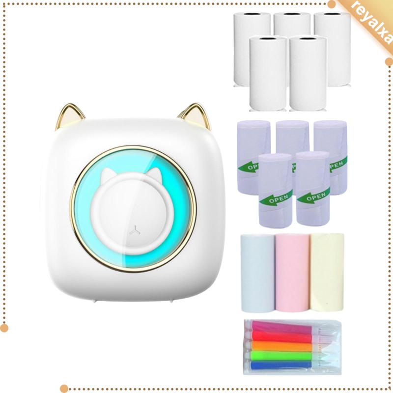 Máy In Mini 200DPI Có Thể Sạc Lại Tiện Dụng Cho Điện Thoại Di Động