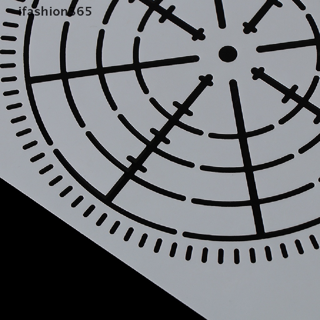 Set 12 Khuôn Họa Tiết Mandala Có Thể Tái Sử Dụng Làm Đồ Thủ Công DIY Thời Trang ifashion365