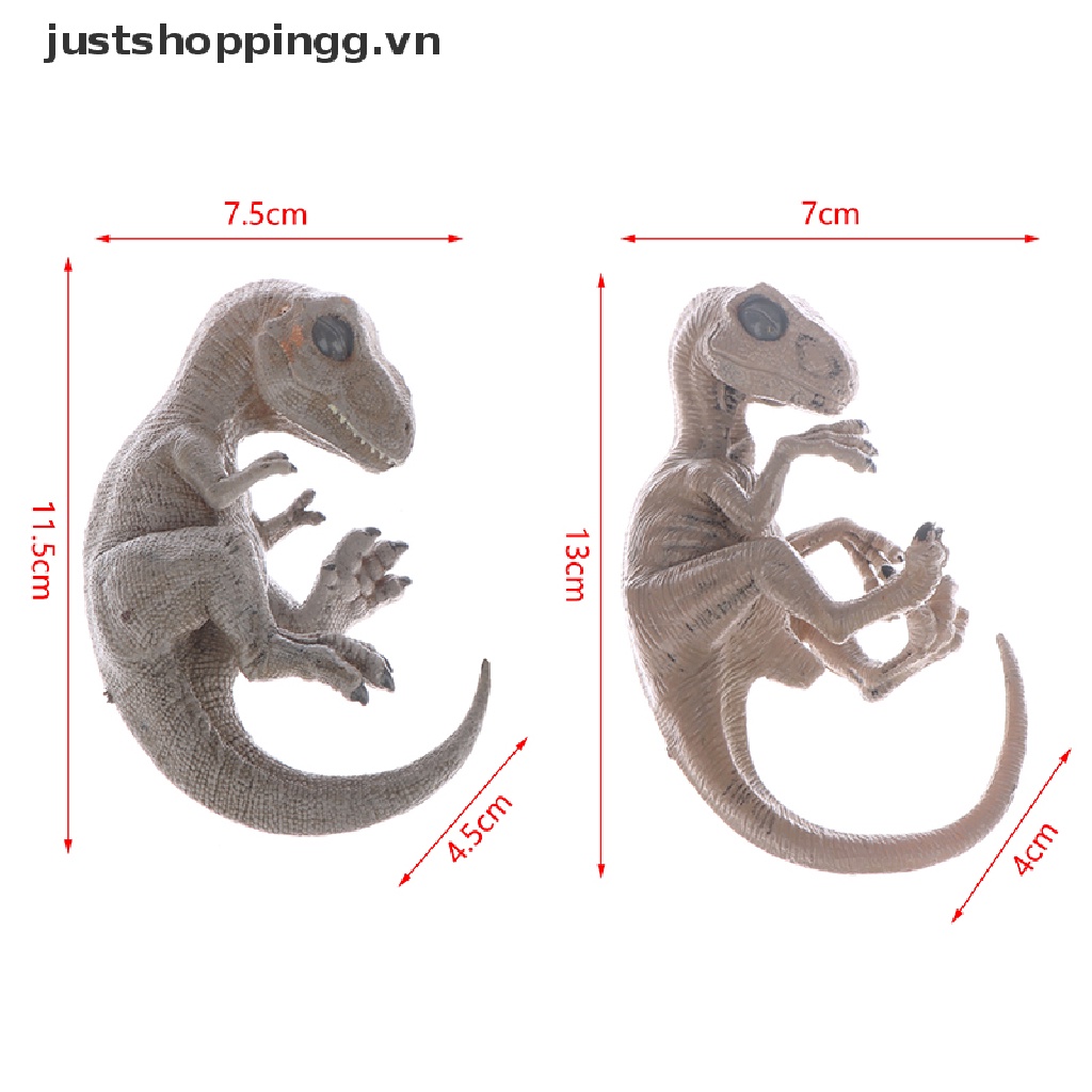 Mô Hình Đồ Chơi Khủng Long Bằng Nhựa Màu Sắc Nhẹ Trang Trí Phòng Cho Bé