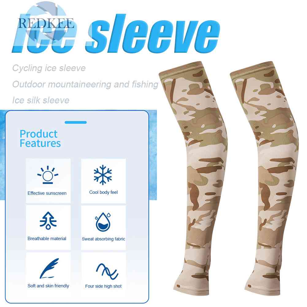 1 Cặp Ống Tay Áo Chống Tia UV Khi Chạy Xe Đạp