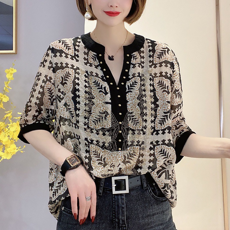 Áo Sơ Mi Thiết Kế Mới Thời Trang Mùa Hè Theo Phong Cách Châu Âu Dành Cho Nữ