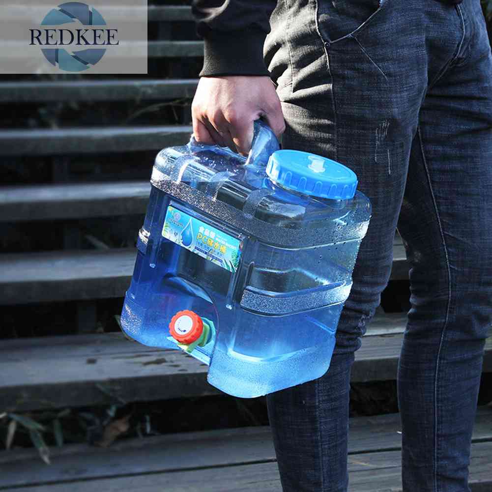 Xô Đựng Nước Kèm Vòi Tiện Dụng Cho Hoạt Động Ngoài Trời