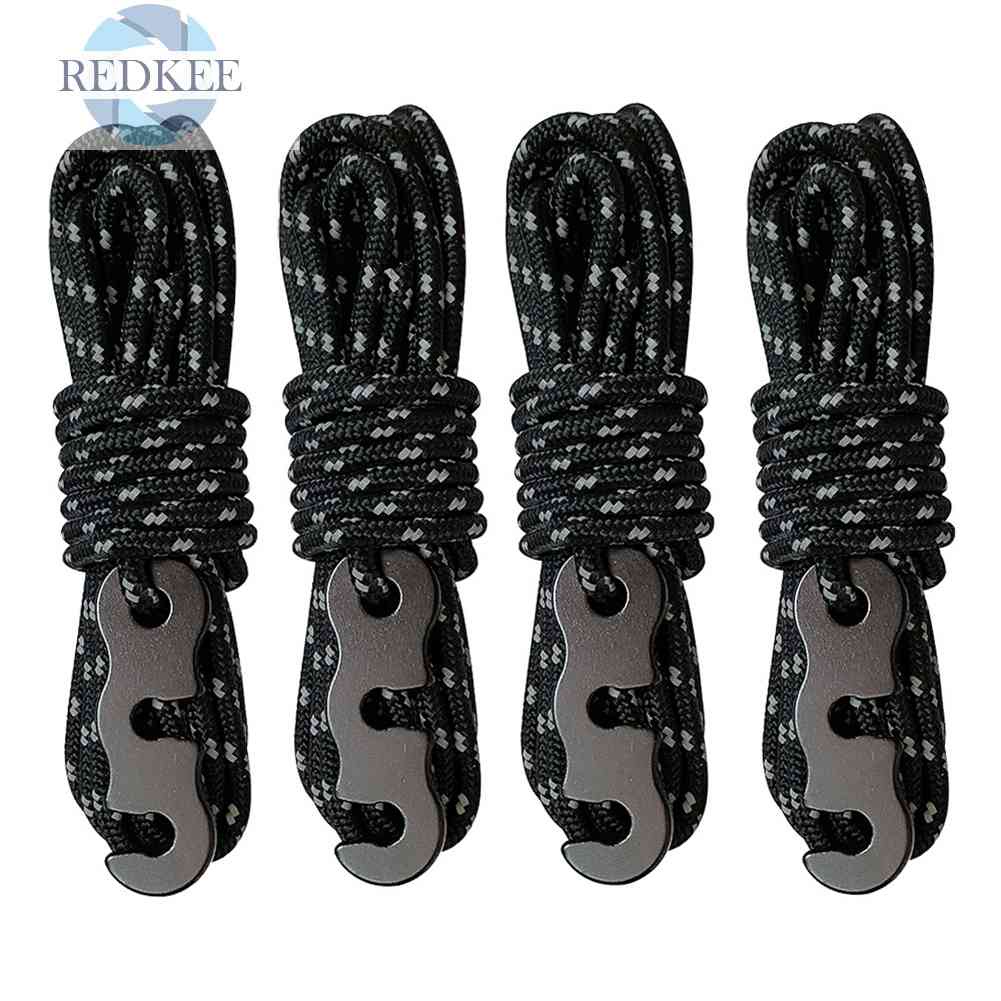 Set 4 Móc Khóa Dây Lều Cắm Trại Tiện Lợi