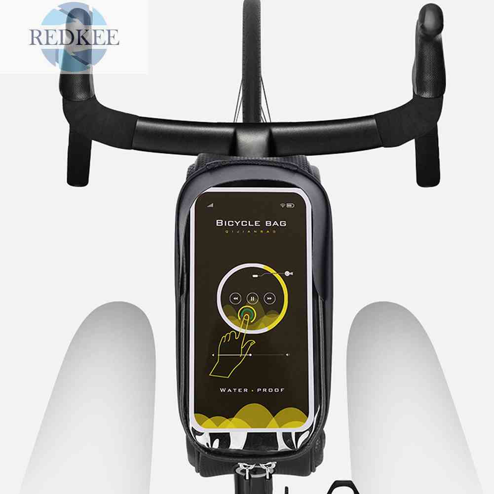 Túi Đựng Điện Thoại Chống Thấm Nước Có Thể Chạm Màn Hình Cảm Ứng Gắn Khung Trướ