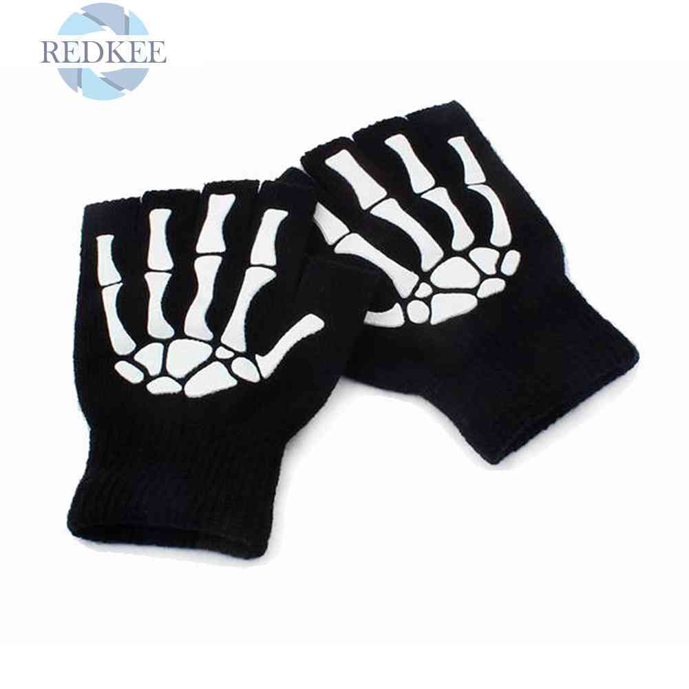 Găng Tay Hở Ngón Thời Trang Cho Nam Và Nữ