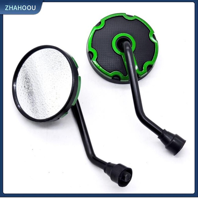 ☃Phụ Kiện Trang Trí Nhà Cửa Độc Đáo Sáng Tạo☃ 1 Cặp Gương Chiếu Hậu Tròn Phụ Trợ Cho Xe Máy Điện Scooter