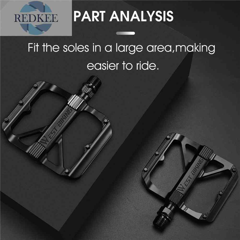 Bàn Đạp Chống Trượt Bằng Hợp Kim Nhôm Chất Lượng Cao Dành Cho Xe Đạp