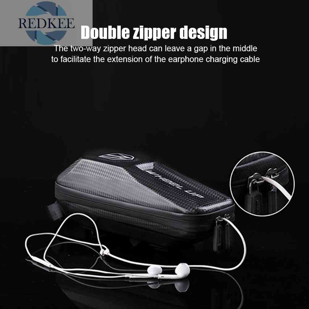 Túi Cứng Đựng Đồ Dùng Treo Khung Xe Đạp Tiện Dụng