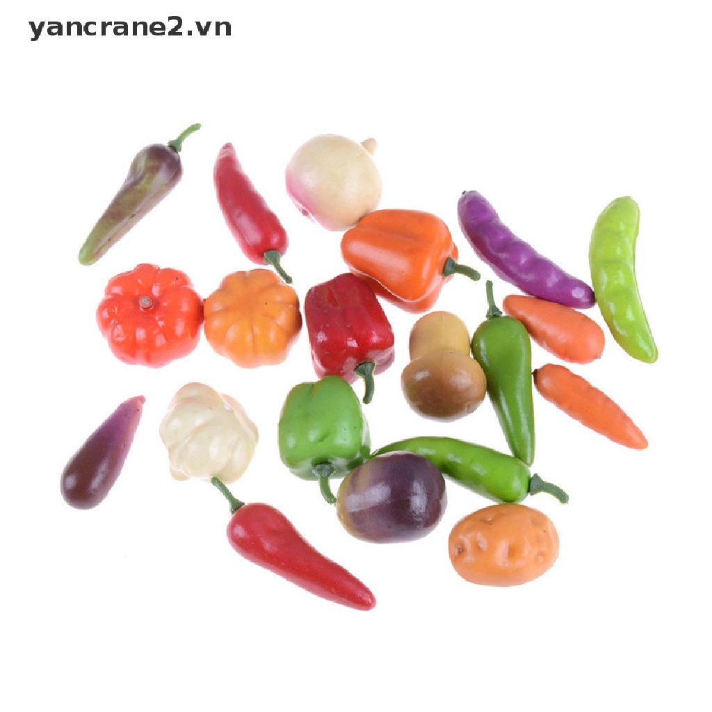Set 10 Mô Hình Rau Củ Mini Handmade {YAN2} 10 Loại Rau Củ Trang Trí Nhà Búp Bê Set 10 Mô Hình Rau Củ Mini Handmade 10 Loại Dùng Để Trang Trí Nhà Búp Bê