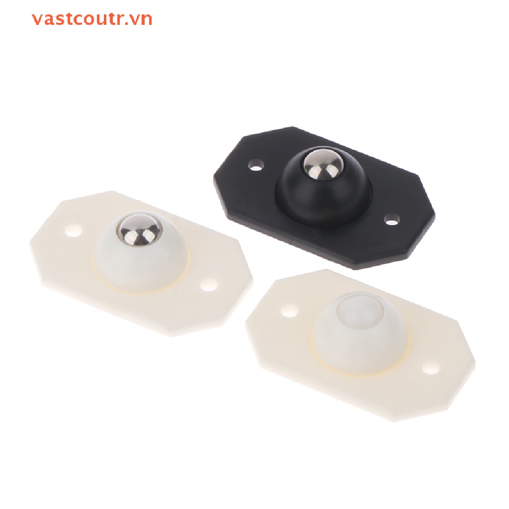 HOT WHEELS Bộ 4 Bánh Xe Lăn Bằng Thép Không Gỉ Cho Đồ Nội Thất