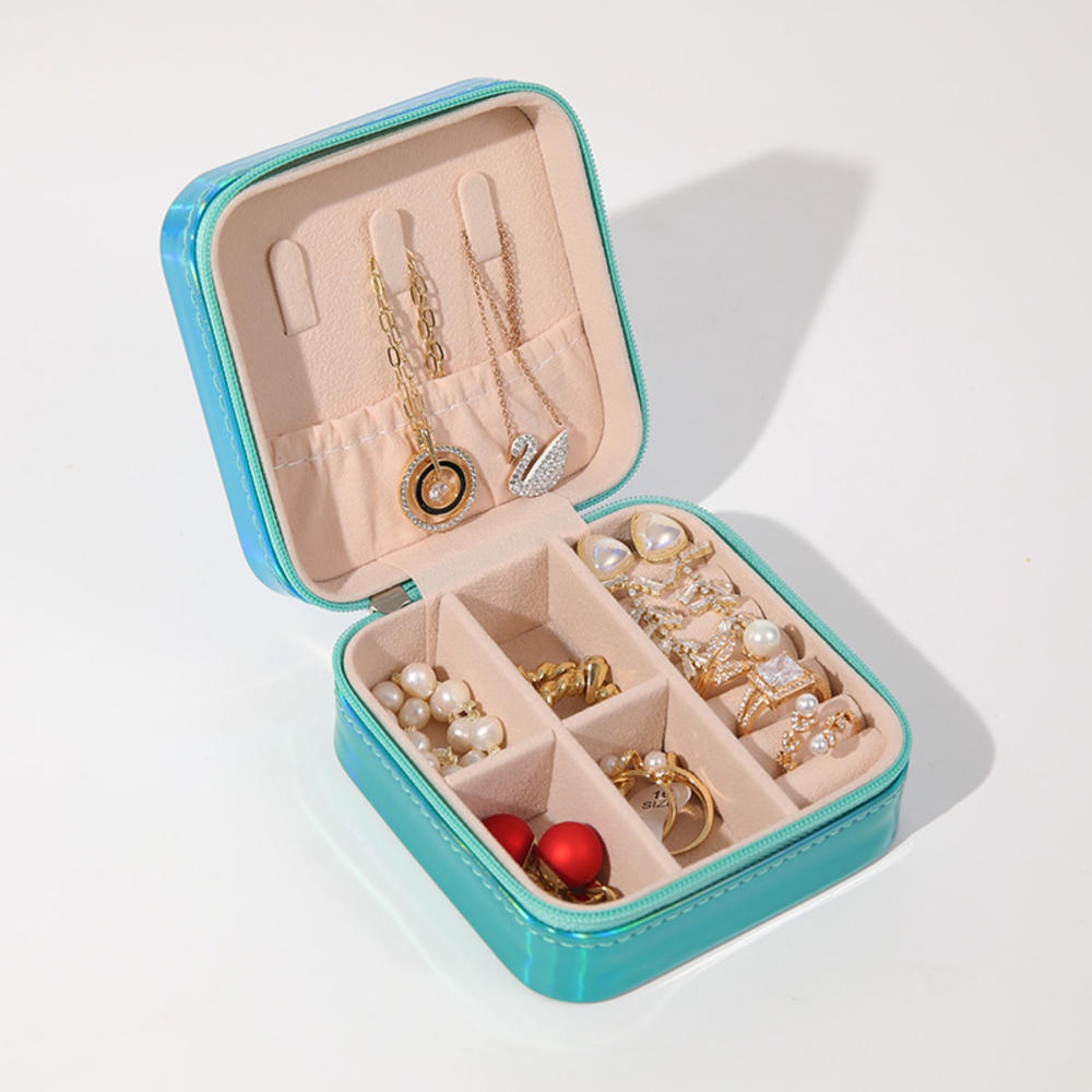 Hộp Đựng Trang Sức Bằng Da PU Tiện Dụng Cho Nữ