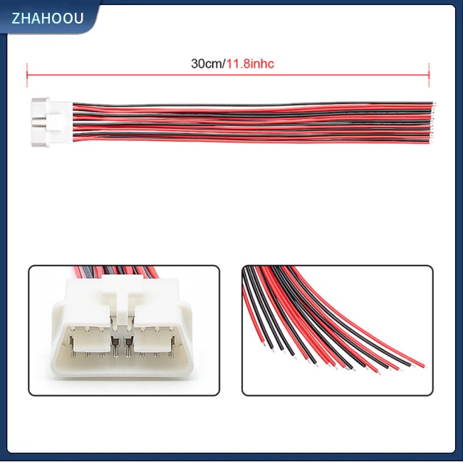 ☃Nhà Cửa☃ Dây Cáp Chẩn Đoán Lỗi Ô Tô 30cm Lõi Toàn Bộ 16pin Ecu