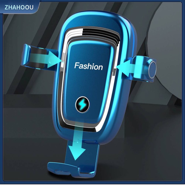 ☃Nhà Cửa☃ Giá Đỡ Điện Thoại Kiêm Sạc Nhanh Không Dây Gắn Lỗ Thông Gió Xe Hơi S19 15w