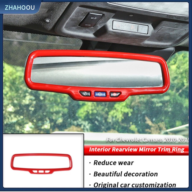 ☃Nhà Cửa☃ Khung Dán Kính Chiếu Hậu Tự Dính Tương Thích Với Chevrolet Camaro 2011-2015