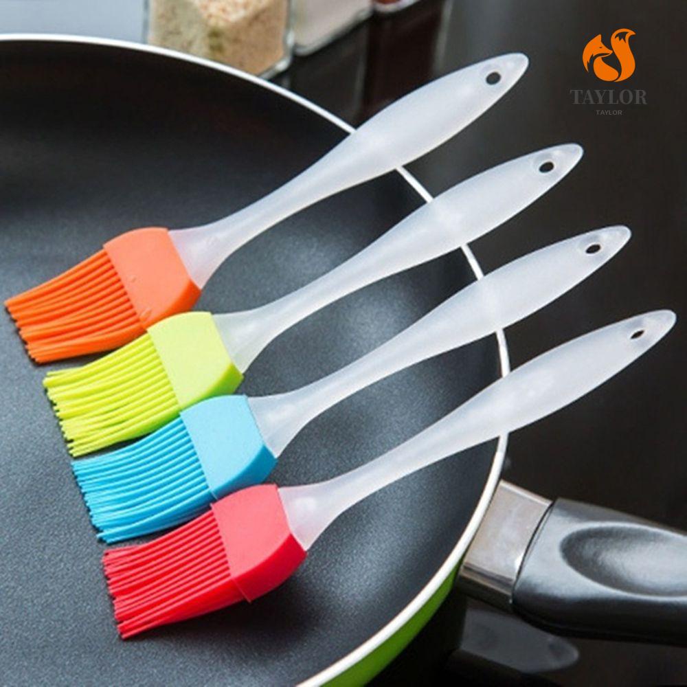 Cọ quét dầu bằng silicone nhiều màu có thể tái sử dụng cho nướng BBQ TAYLOR1