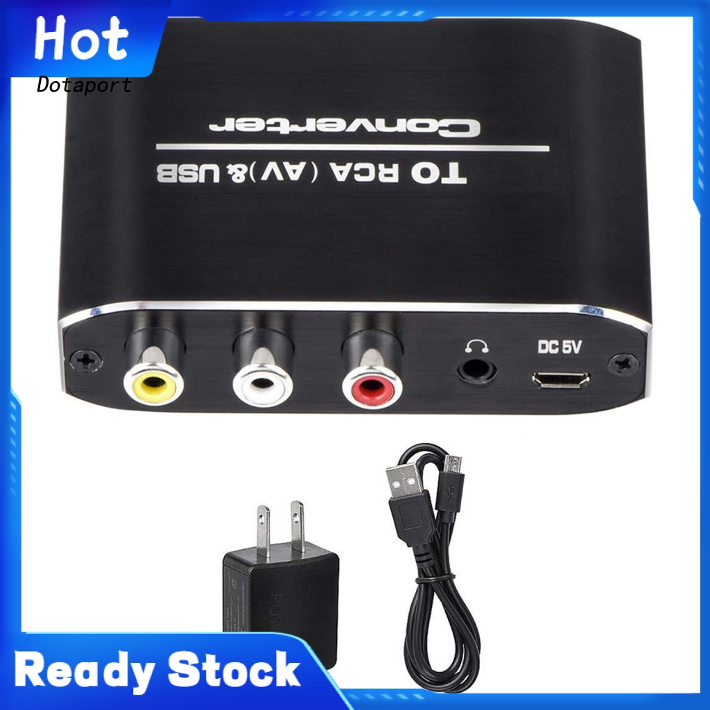 Bộ ChuyểN ĐổI Âm Thanh KDDT-RCA 1080P HDMI Sang AV CVBS / RCA Cho MáY ChiếU TV