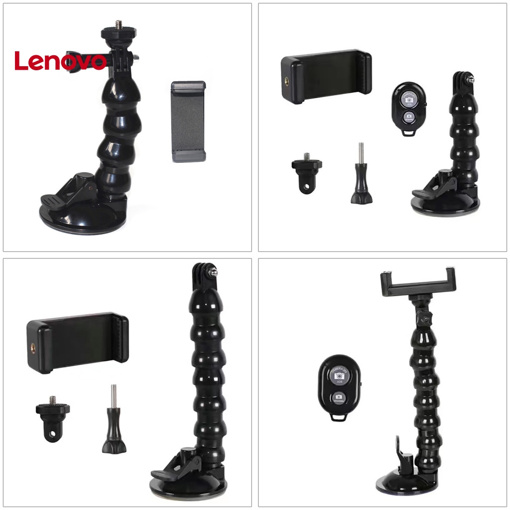 Giá Đỡ Điện Thoại Đa Năng Hình Rắn / Hoa Hướng Dương Có Giác Hút Điều Chỉnh Được Cho Xe Hơi