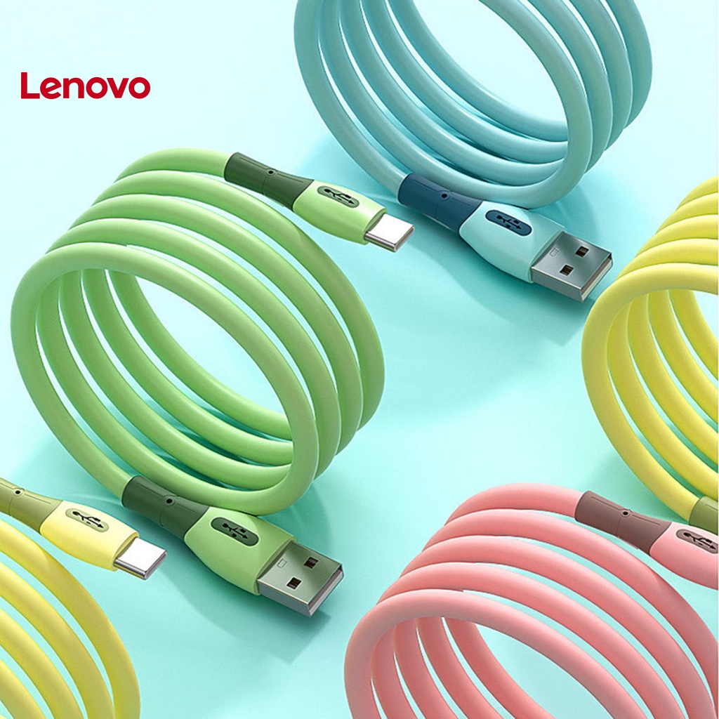 Dây Cáp Sạc Nhanh 1.2m 3A Bằng Silicon Chống Rối Dành Cho Android / Type-C / iOS