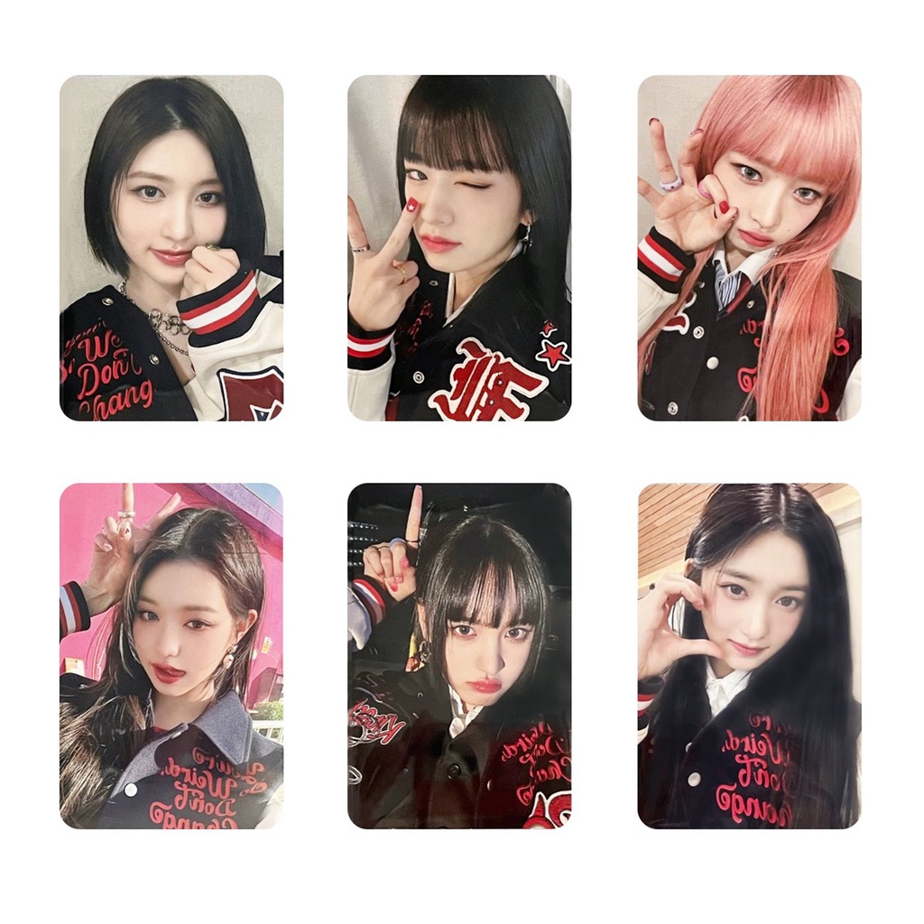 Album Ảnh I AM KITSCH PHOTOCARD SW1 WM1 K4 MOK WONYOUNG Yuji Liu REI GAEUL LEESEO 1st Thẻ