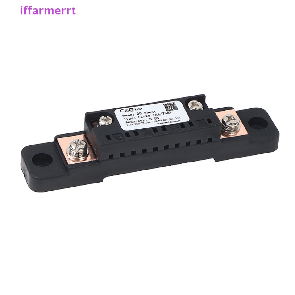 Điện Trở Dòng Điện Shunt FL-2C 10A 15A 20A 30A 50A 75MV Kèm Đế