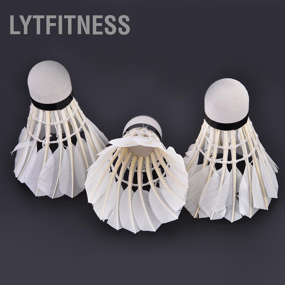 LYTFitness 3 quả cầu lông bền cho giải trí tập luyện thể thao bóng trong nhà ngoài trời