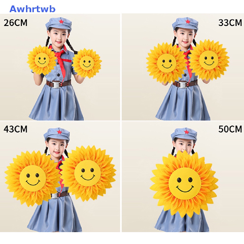 Hoa Hướng Dương Giả Bằng Lụa Cỡ Lớn Dùng Trang Trí Tiệc Mới