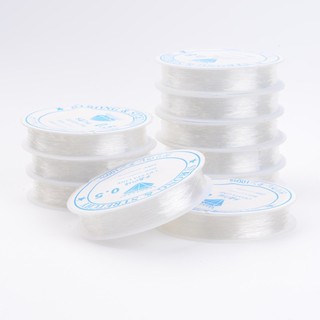 Cuộn dây làm trang sức co giãn trong suốt 1 cuộn 0.5mm khoảng 13.67 yards