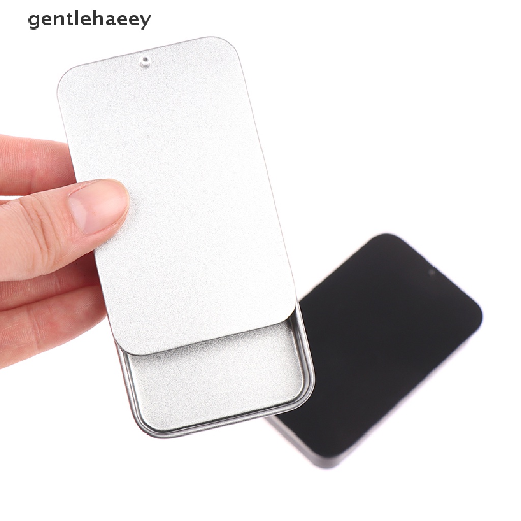 Hộp Thiếc Mini 80 * 50 * 15mm Đựng Đồ Tiện Dụng