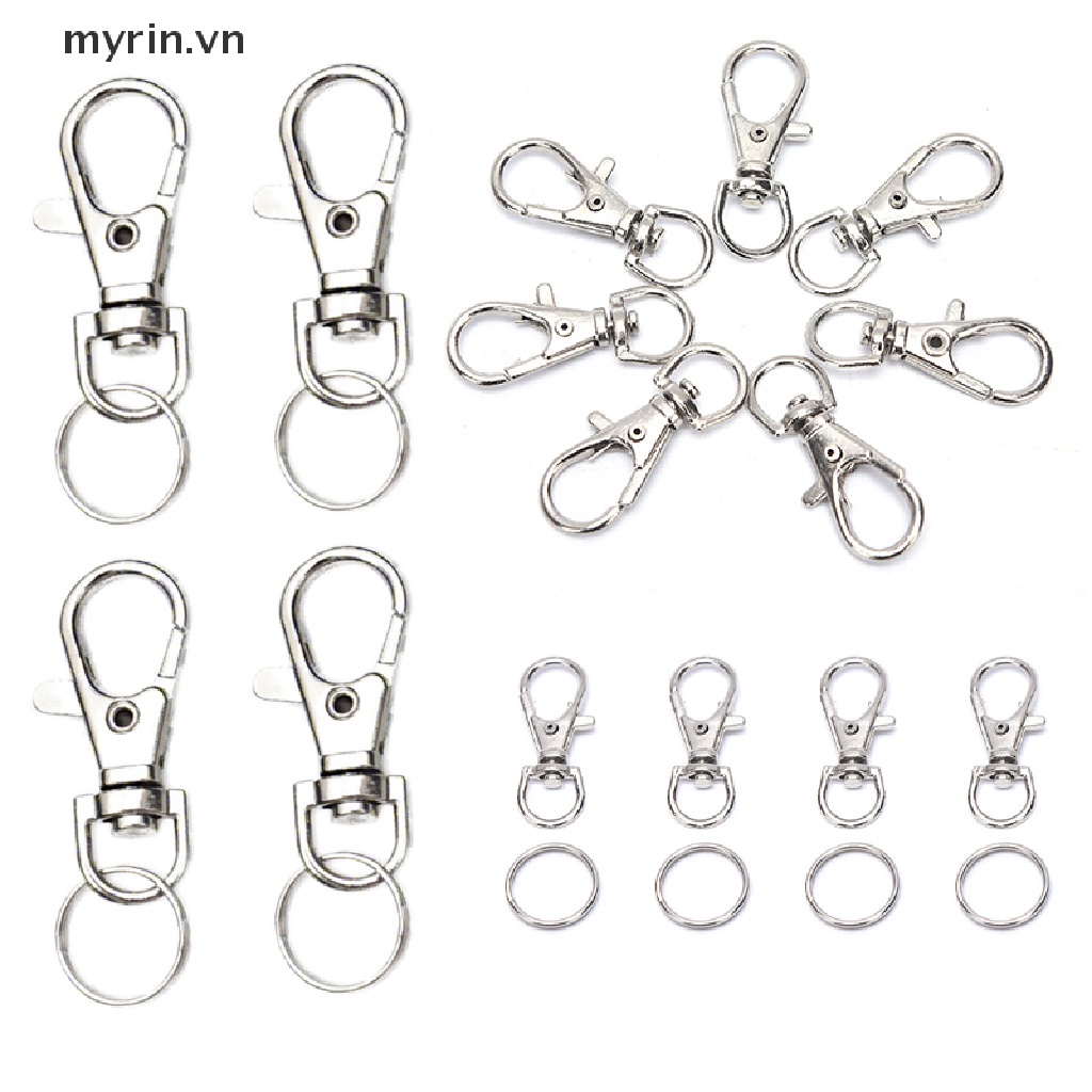 Set 50 Móc Kẹp Tôm Hùm Bằng Kim Loại Dùng Làm Trang Sức DIY