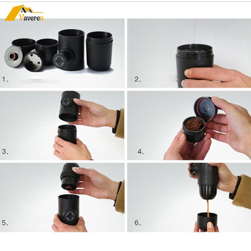 Máy Pha Cà Phê espresso mini Cầm Tay [vaveren]