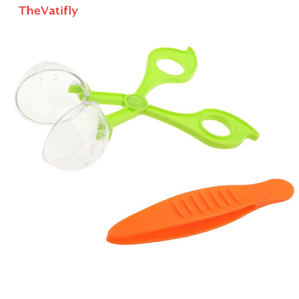 [Thevalifly] Bộ Đồ Chơi Khám Phá Côn Trùng Bằng Nhựa Tự Nhiên Dành Cho Trẻ Em - Kẹp Và Nhíp Đồ Chơi Montessori