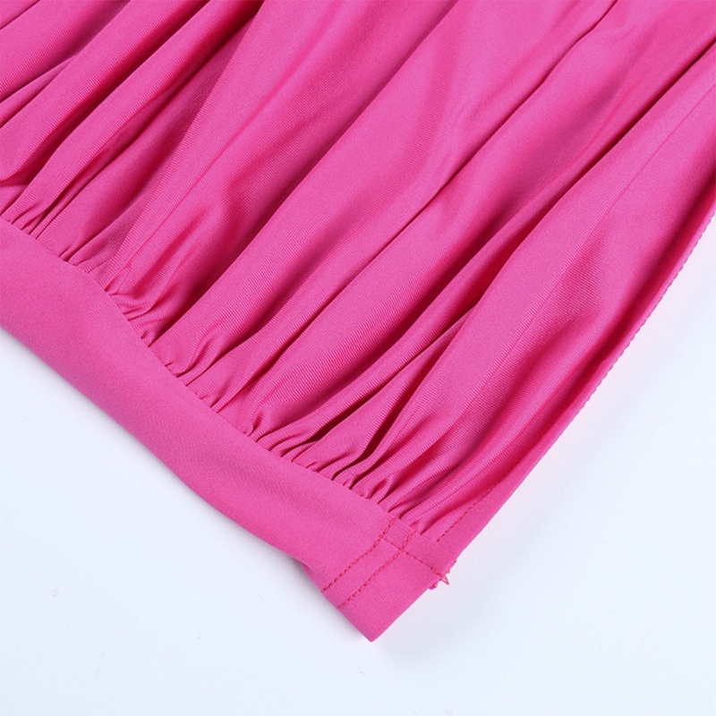 Đầm Hai Dây Nhún Bèo Hở Lưng Ôm Dáng Quyến Rũ Hợp Thời Trang