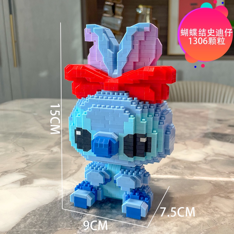Bộ Đồ Chơi Lắp Ráp Mô Hình Stitch Cho Bé