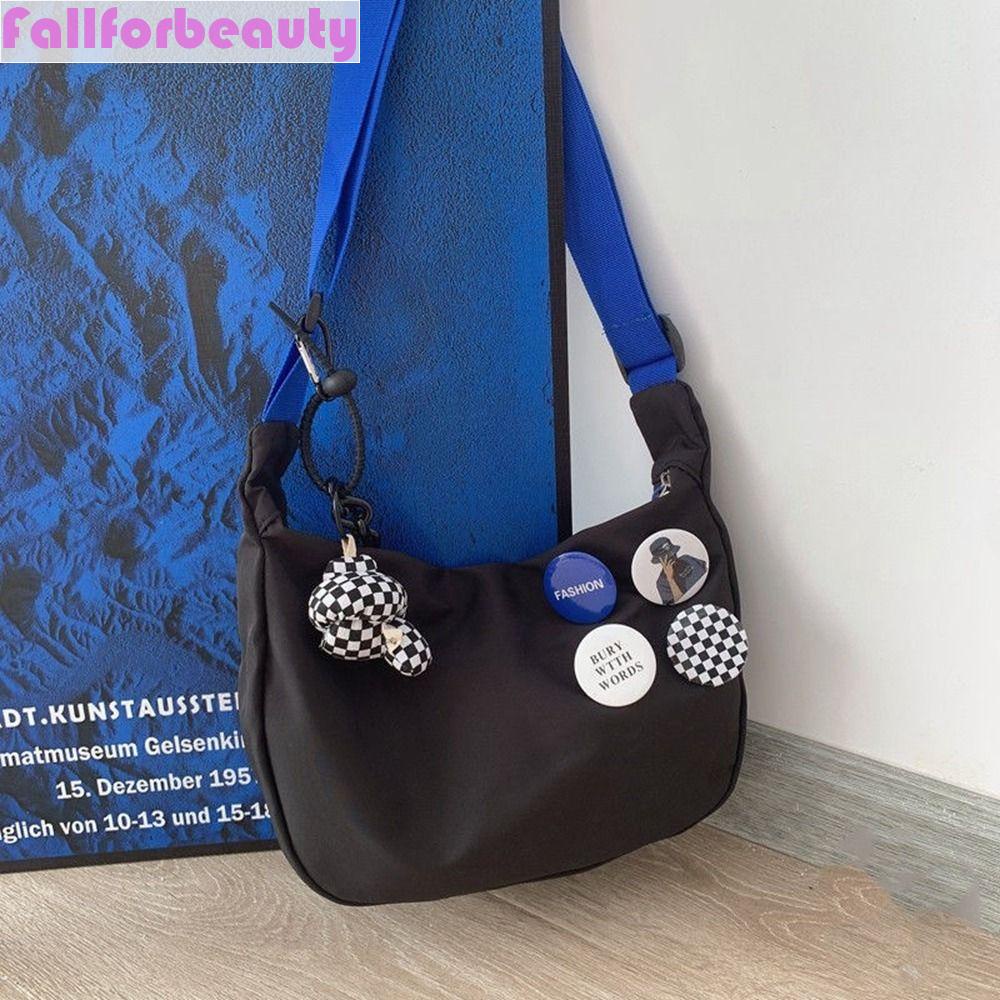 Túi vải Màu Sắc Đơn Giản Phong Cách Harajuku Nhật Bản