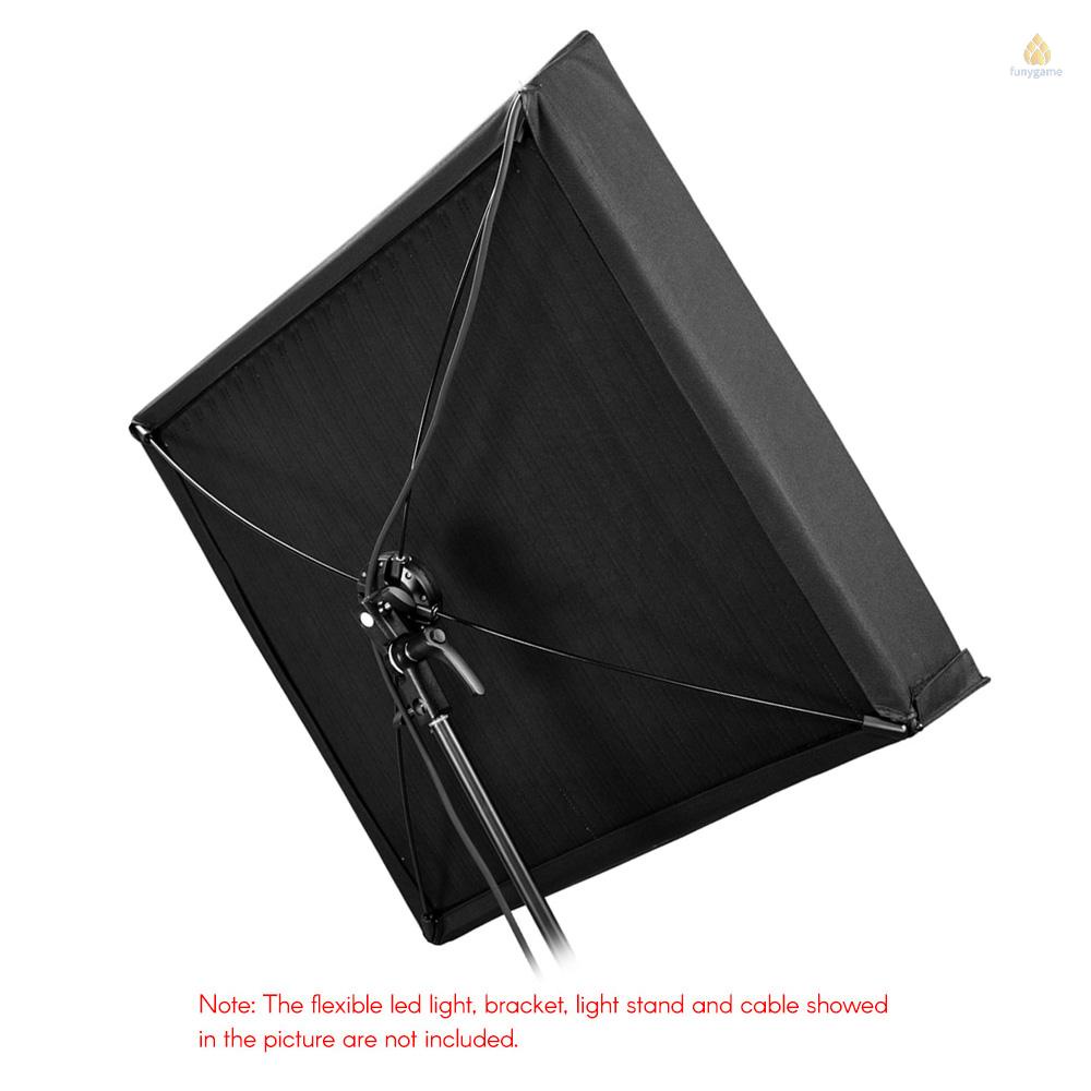 Bộ Hộp Mềm FL-SF6060 Bằng Vải Lưới Tổ Ong Kèm Túi Đựng Cho Đèn LED Chụp Ảnh FL150S