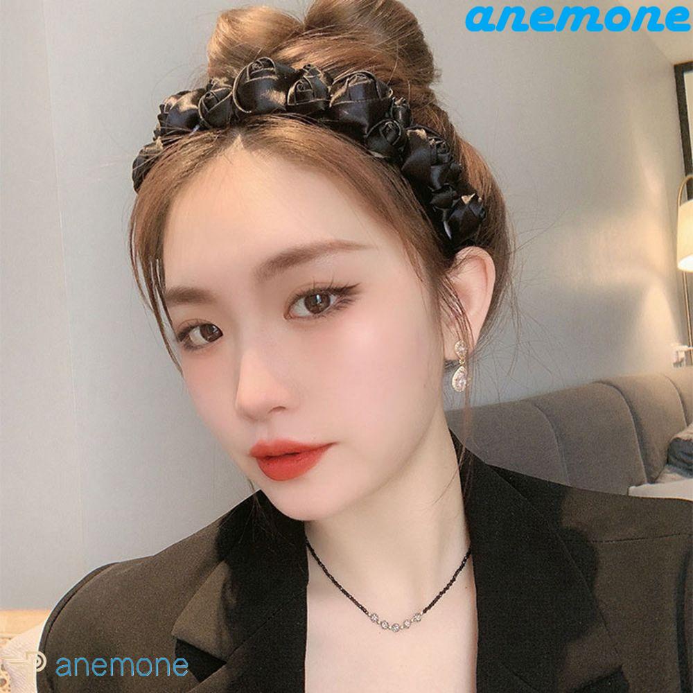 Băng Đô Cài Tóc Bản Rộng Màu Sắc Ngọt Ngào Đơn Giản Cho Nữ