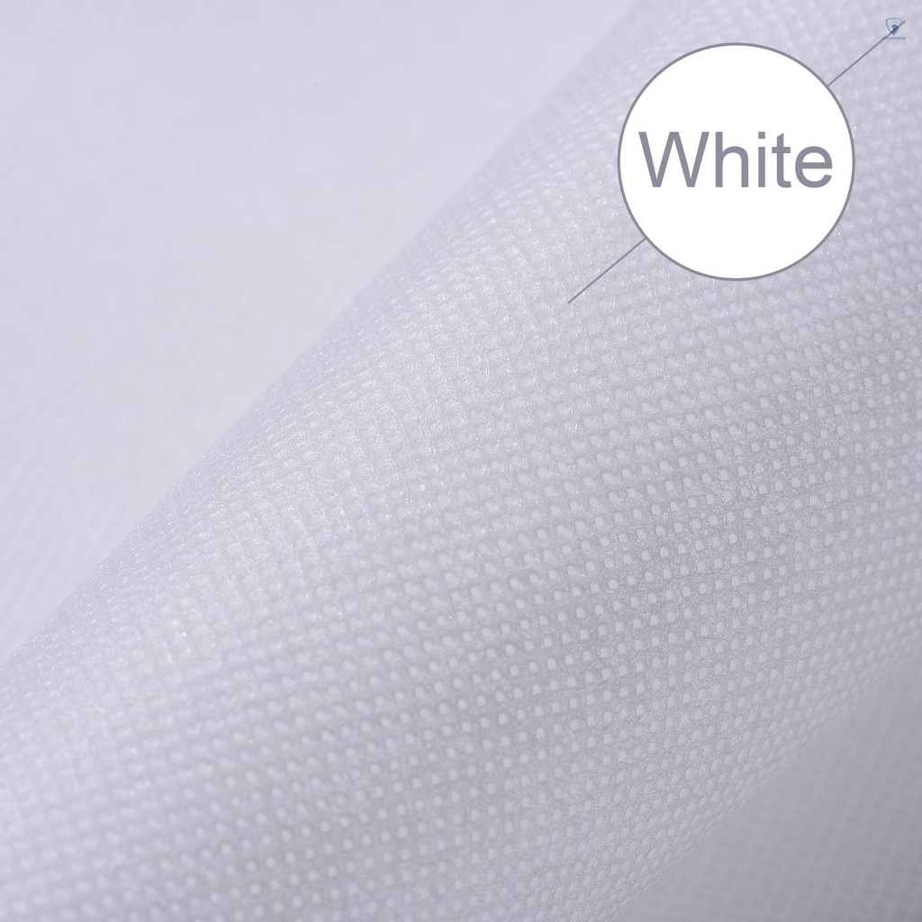 Phông Nền Chụp Ảnh Bằng Vải Không Dệt Màu Sắc Trắng Siêu Bền Kích Thước 2 * 1.5m / 6.6 * 4.9ft