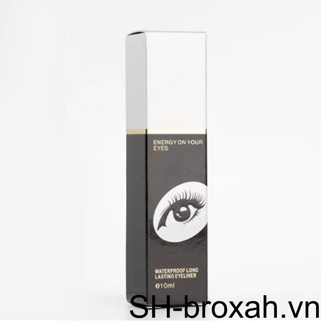 Bút Kẻ Mắt Dạng Lỏng 10ml Màu Đen Lâu Trôi Chống Thấm Nước Không Nhòe Dễ Sử Dụng Dành Cho Nữ