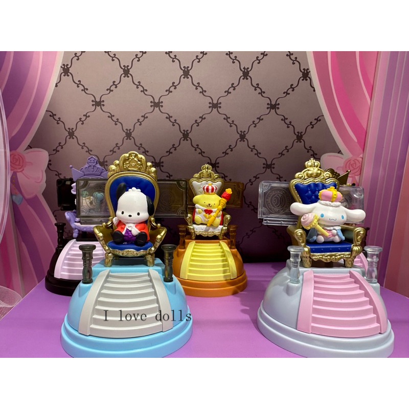 Mô Hình Búp Bê Sanrio Throne Series Dễ Thương Xinh Xắn