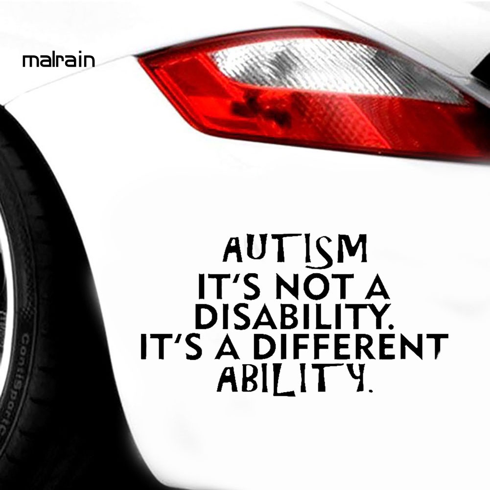 Đề Can Phản Quang In Chữ Tiếng Anh Dán Trang Trí Thân / Cửa Sổ Xe Hơi