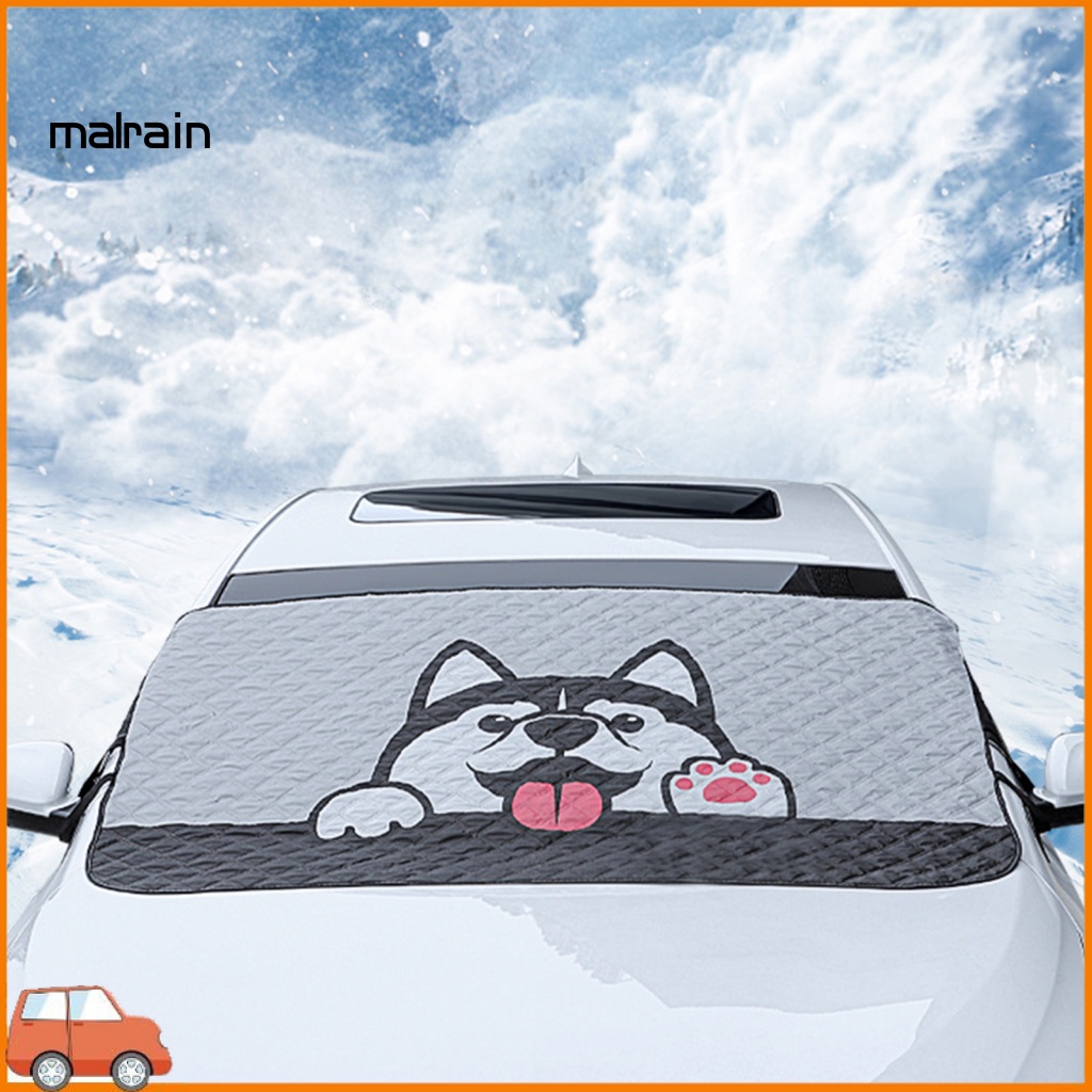 Vỏ Bọc Kính Chắn Gió Hai Mặt Giữ Nhiệt Mùa Đông