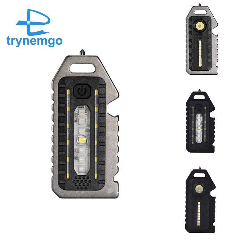 1 Móc Khóa Đèn Pin Sạc USB C An Toàn