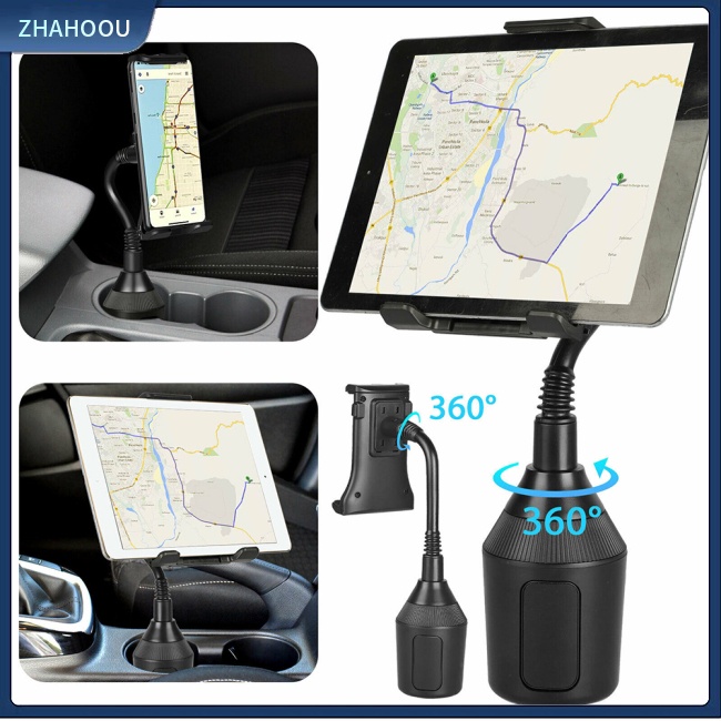 ☃Phụ Kiện Trang Trí Nhà Cửa Kiểu Dáng Dễ Thương Xinh Xắn☃ Giá Đỡ Điện Thoại / Cốc Nước Xoay 360 Độ Tùy Chỉnh Tiện Dụng Cho Xe Hơi